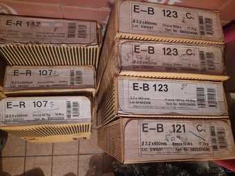 Elektrody různé průměry drátů - 2