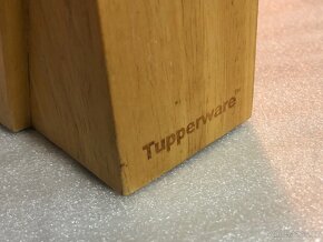 Dřevěný držák na nože tupperware - 2