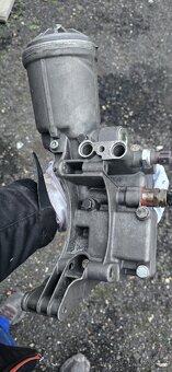 Bmw s54B32 olejový domek + chladič - 2