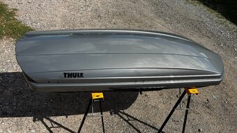 THULE DYNAMIC 800 TMAVĚ ŠEDÁ METALÍZA-LESK,TOPSTAV,JAKO NOVÝ - 2