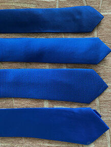 Modré kravaty, různé odstíny - 2