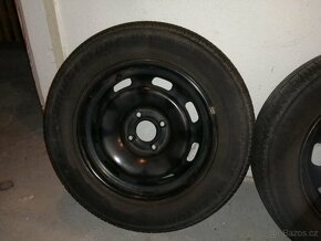 Prodám použité letní pneumatiky na vůz Citröen C3 - 2