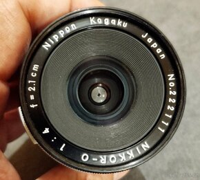 Nikon MF 2.1cm F4 - raritní - 2