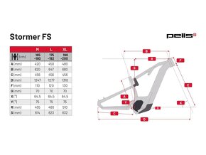 Prodej elektrokola PELLS Stormer FS 1 2024 v.L 175-192 cm - 2