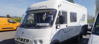 Fiat Ducato Hymer.francouzská postel, klimatizace,garáž - 2