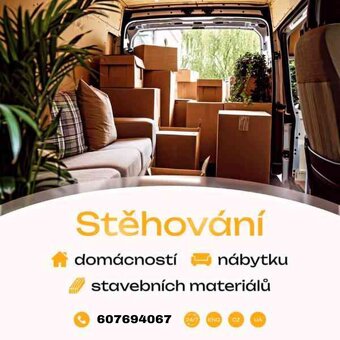 Spolehlivě stěhování, odvoz, převoz - 2