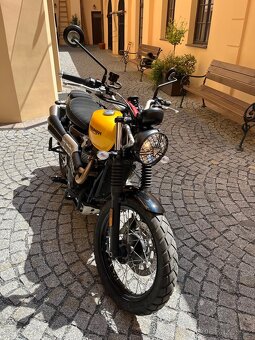 Triumph Scrambler 900 r.v 2024 najeto 6500 km záruka, DPH - 2