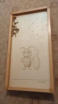 Velké stolní kuželky adamwood - 2