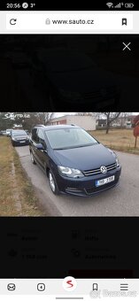 Prodám VW Sharan 2.0TDI 130kw, 7 míst. - 2