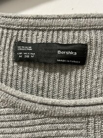 Pánské šedé tričko Bershka - 2