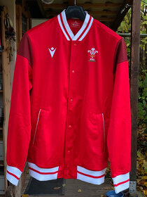 Lehká stylová bunda (mikina) Macron - Wales rugby (WRU) - 2