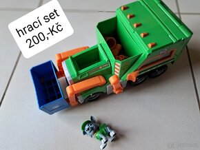 Auta tlapková patrola, hasiči - 2