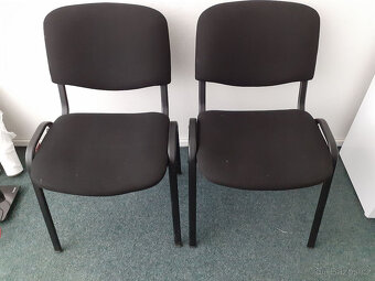 2x konferenční kancelářská židle Sigma černá - 2