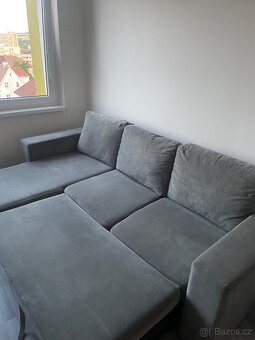 NOVÝ GAUČ rozkládací DO L - 2