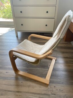 Ikea detske houpaci kreslo POANG - 2