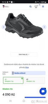 Prabos PHANTOM LOW GTX Spider Black Outdoorová nízká obuv 45 - 2