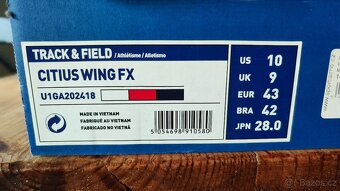 Tretry Mizuno CITIUS WING FX vel. 43 (9) - 2