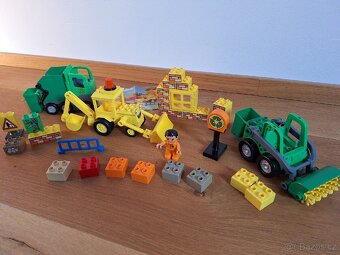 Lego Duplo Mix auta, popeláři. Bagr Béďa - 2