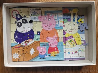 Peppa Pig - Veselé odpoledne: puzzle 3x55 dílků - 2