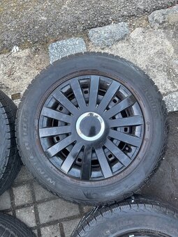 ORIGINÁL disky Škoda, Volkswagen 5x100, R14- ZIMNÍ - 2
