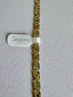 Zlatý řetízek 14K, 54 cm, 17,35 g - 2