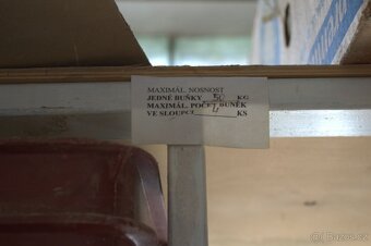 Regál kovový - 2 pole - 2