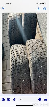 175/70/13 Zimní kola+ pneu 175/70 r13 golf 2 /škoda - 2