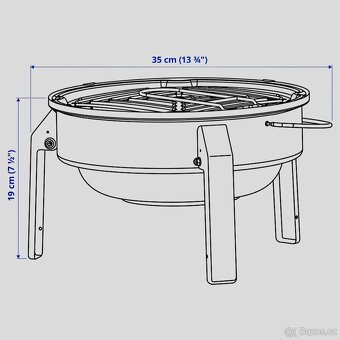 Malý přenosný gril - 2