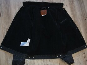 zateplená riflová bunda levis xl - nová s visačkami - 2