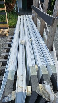 BALKONOVÉ DVEŘE PVC 830x3130 mm - NOVÉ - 5KS - 2