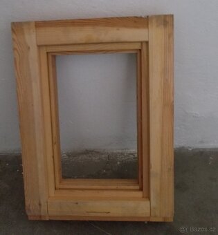 Nové okno dřevěné - 2