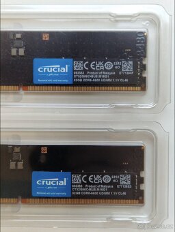 64GB DDR5 (2x32GB) 5600MHz. Crucial RAM - 2