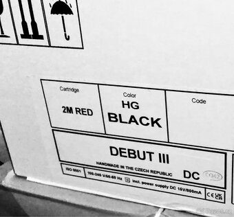 Pro-ject Debut III Esprit SB (Speed Box), Acryl P., 2M RED - 2