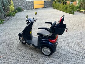 Téměř nejetá tříkolka E-skútr - HECHT CITIS MAX BLUE záruka - 2