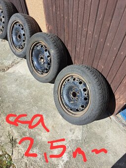 Plechové disky na Fabii Roomster 15 " atd - 2
