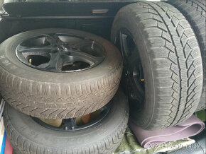 Sada zimnich pneu na Aludiscich 205/60r16 - 2
