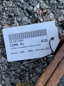 P: 4 listá listová péra na Fiat Ducato 89-94, Citroen C25 - 2