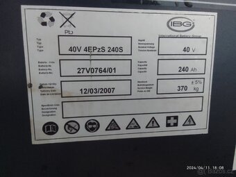 Trakční baterie 40v - 2