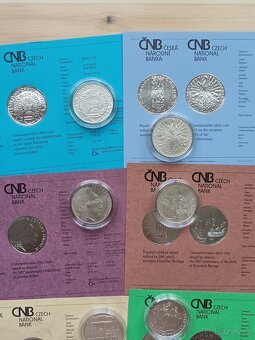200kč ČNB Proof provedení Stříbrné mince - 2