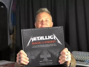 Kniha Metallica - Back to the front - 2