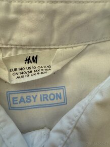 Bílá košile H&M, vel. 140 - 2