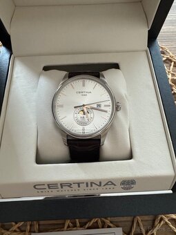 Hodinky Certina DS-8 Quartz Moon Phase COSC Chronometer - 2