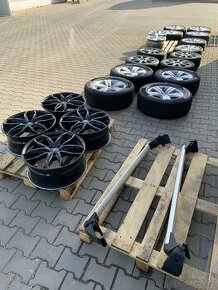 Alu k ola r18 originál audi Q7,zimní pneu téměř nejeté - 2
