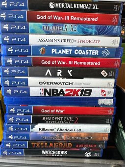 Prodám orig. hry na PlayStation 4 - 2