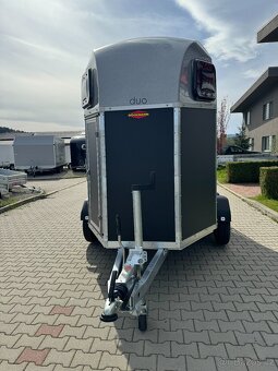 Brzděný koňský přívěs Duo Esprit S+B bez sedlovny - 2