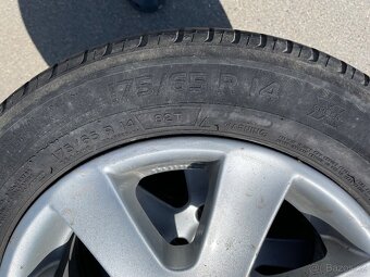 ALU 4x kola s pneu Michelin R14 - 2