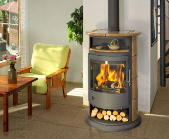 Nepoužité kamna Romotop Egmont 8kW - 2