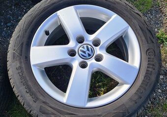 Orig. letní Alu VW Golf, Touran, Caddy, 205/55R16,7mm - 2