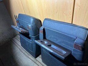 BMW E38 černá stolková opěradla - 2