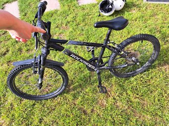 Dětské horské kolo 20" 6 - 9 let černé - ROCKRIDER - 2